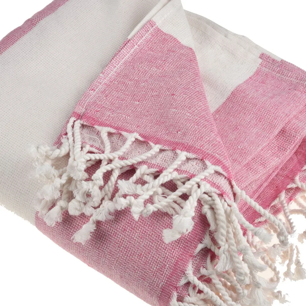 Violet Beach Towel by La'Hammam