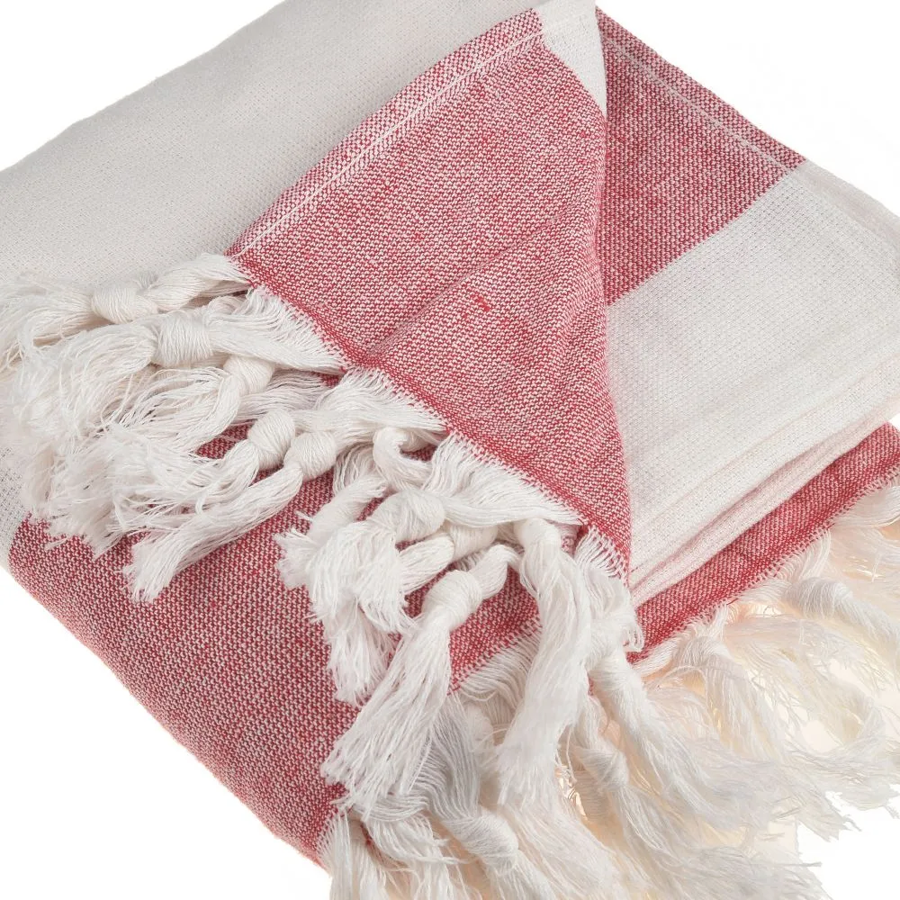Violet Beach Towel by La'Hammam