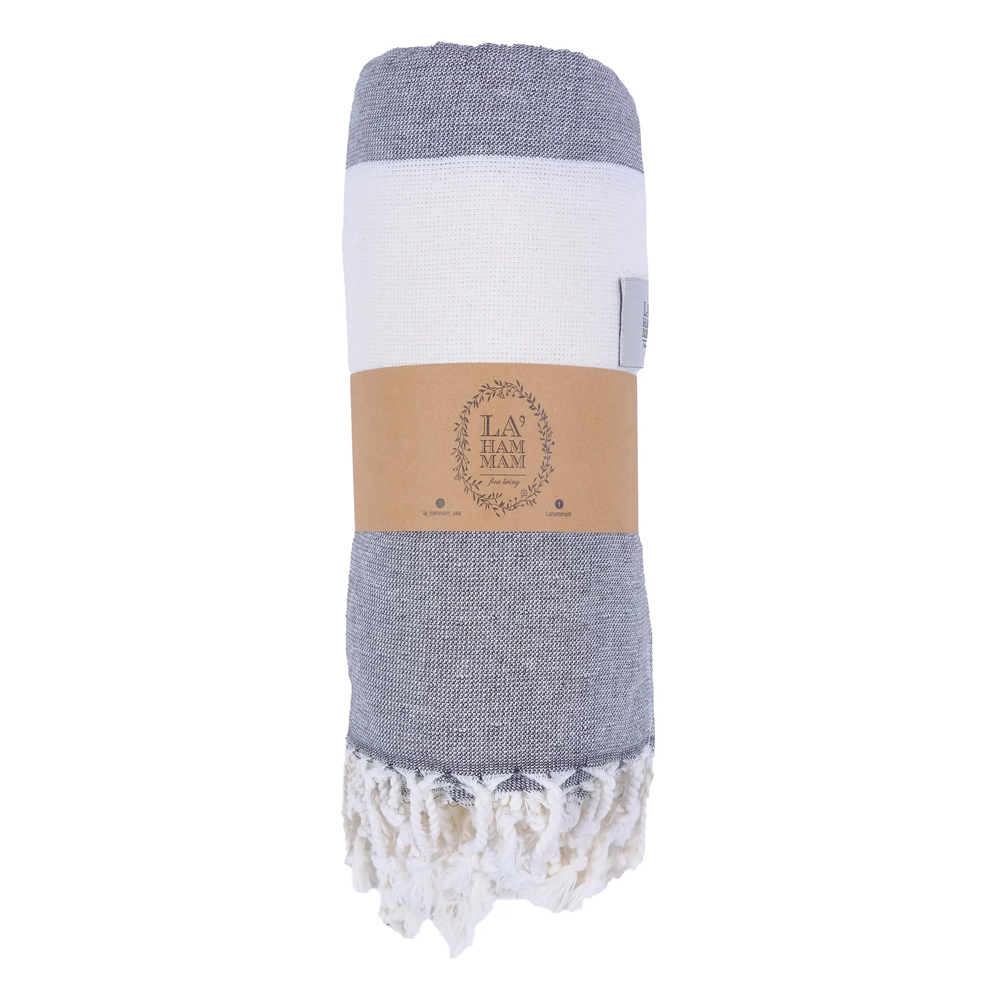 Violet Beach Towel by La'Hammam