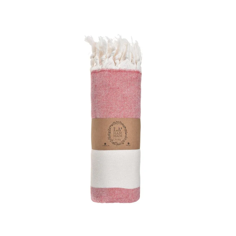 Violet Beach Towel by La'Hammam