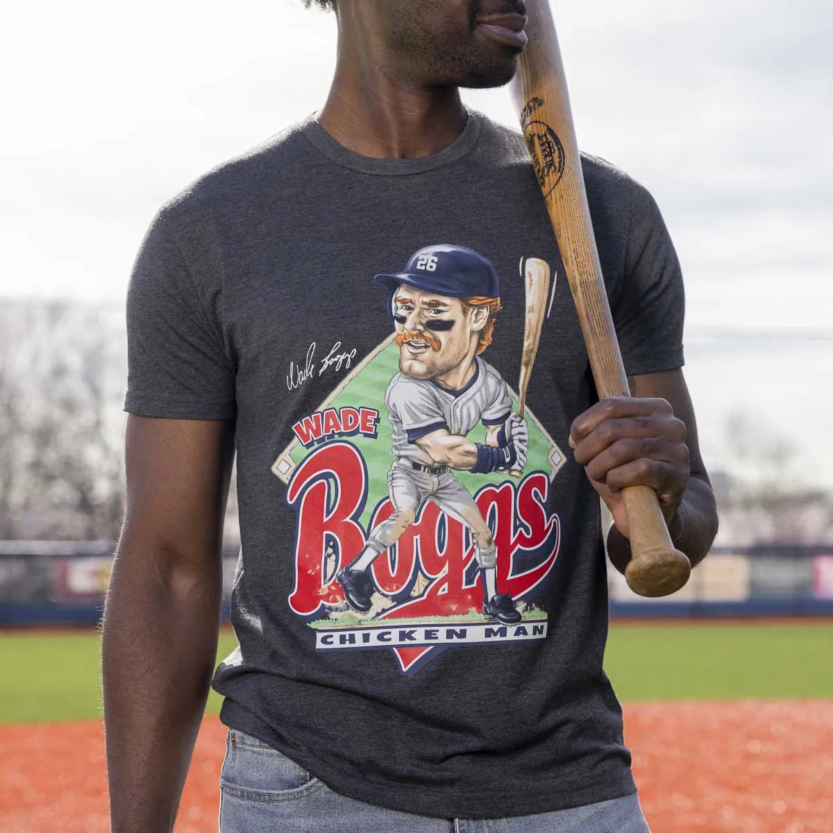 Wade Boggs "The Chicken Man" – Crewneck Tee