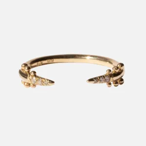White Diamond Kuli Ring