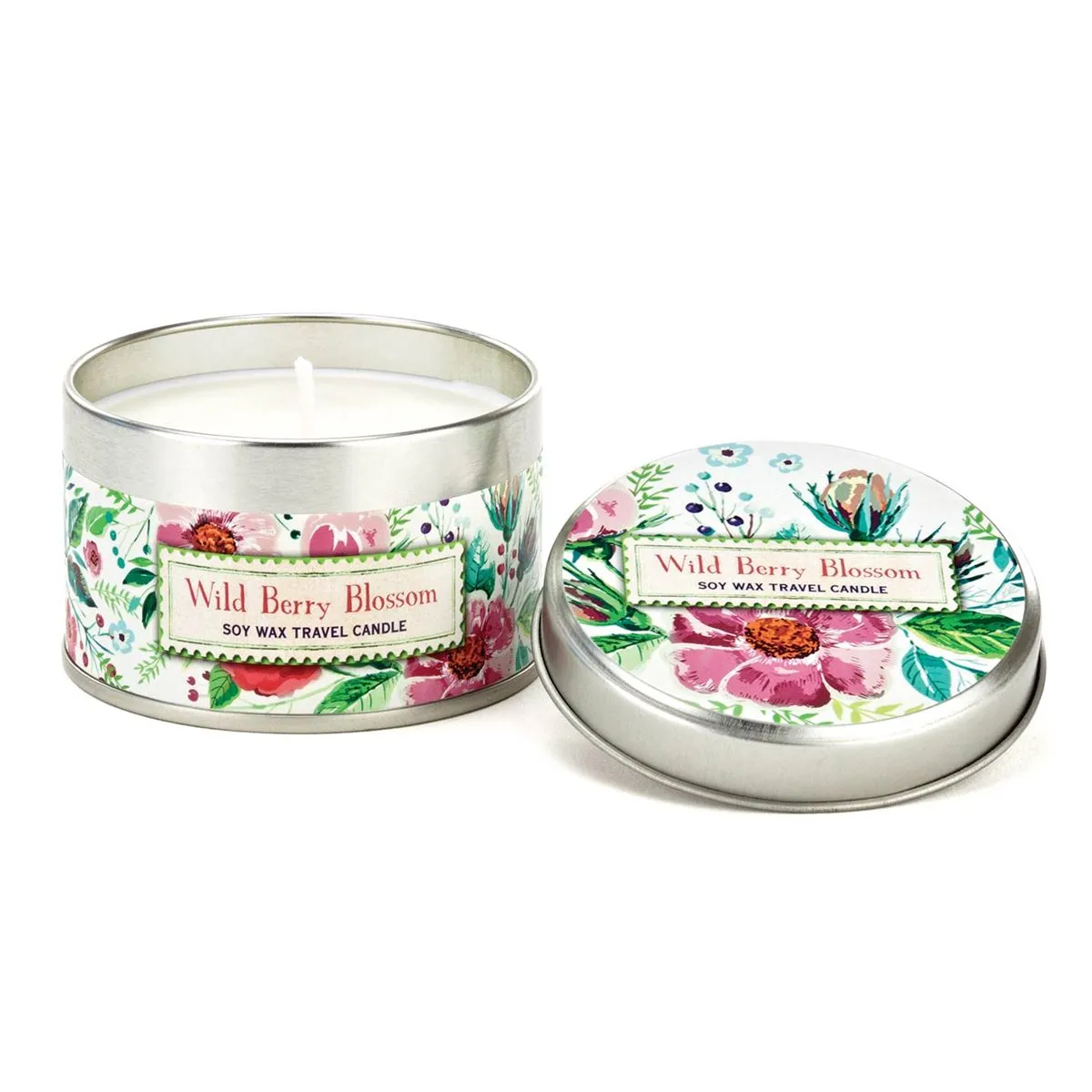 Wild Berry Blossom Travel Candle
