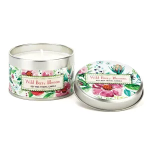 Wild Berry Blossom Travel Candle