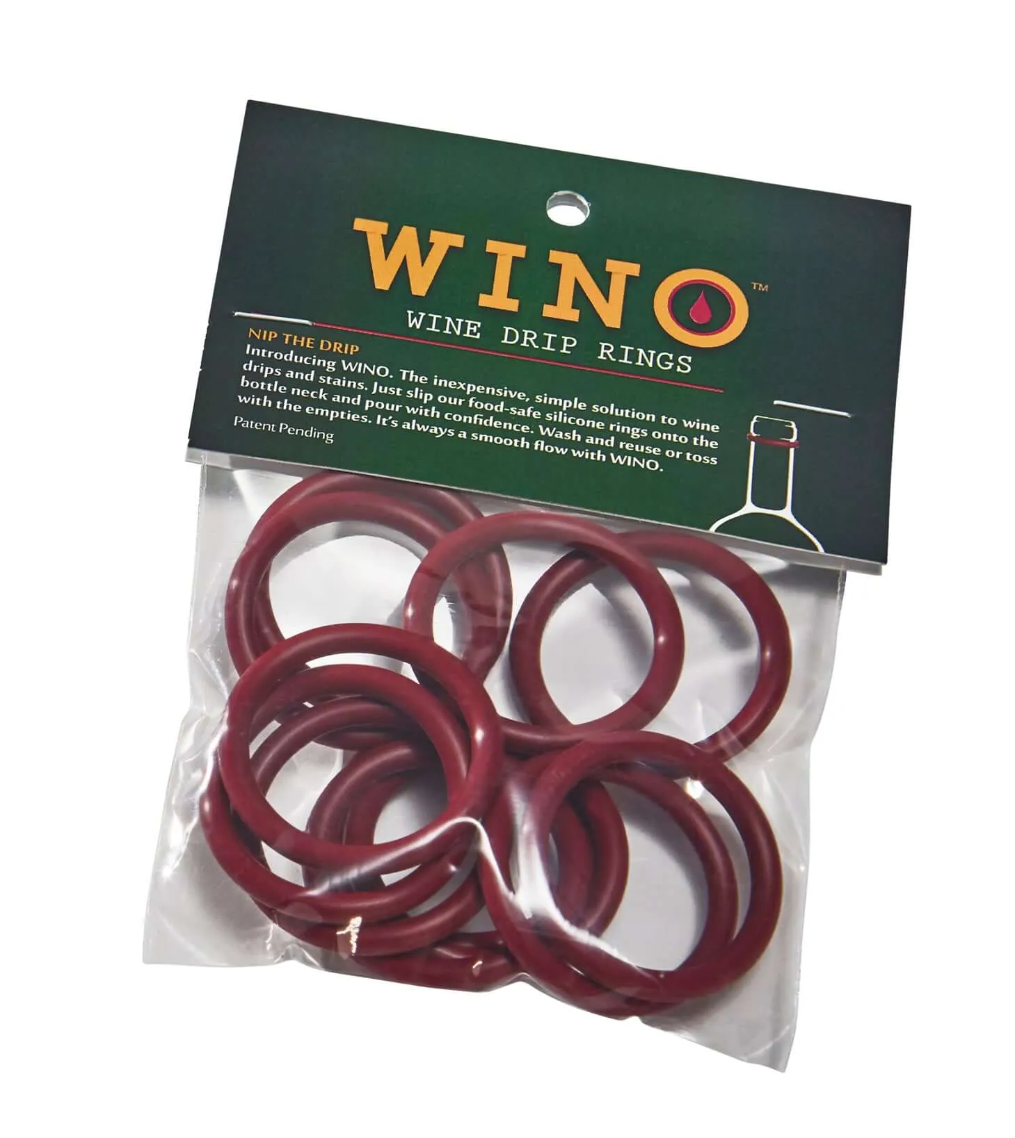 WINO Wine Drip Rings