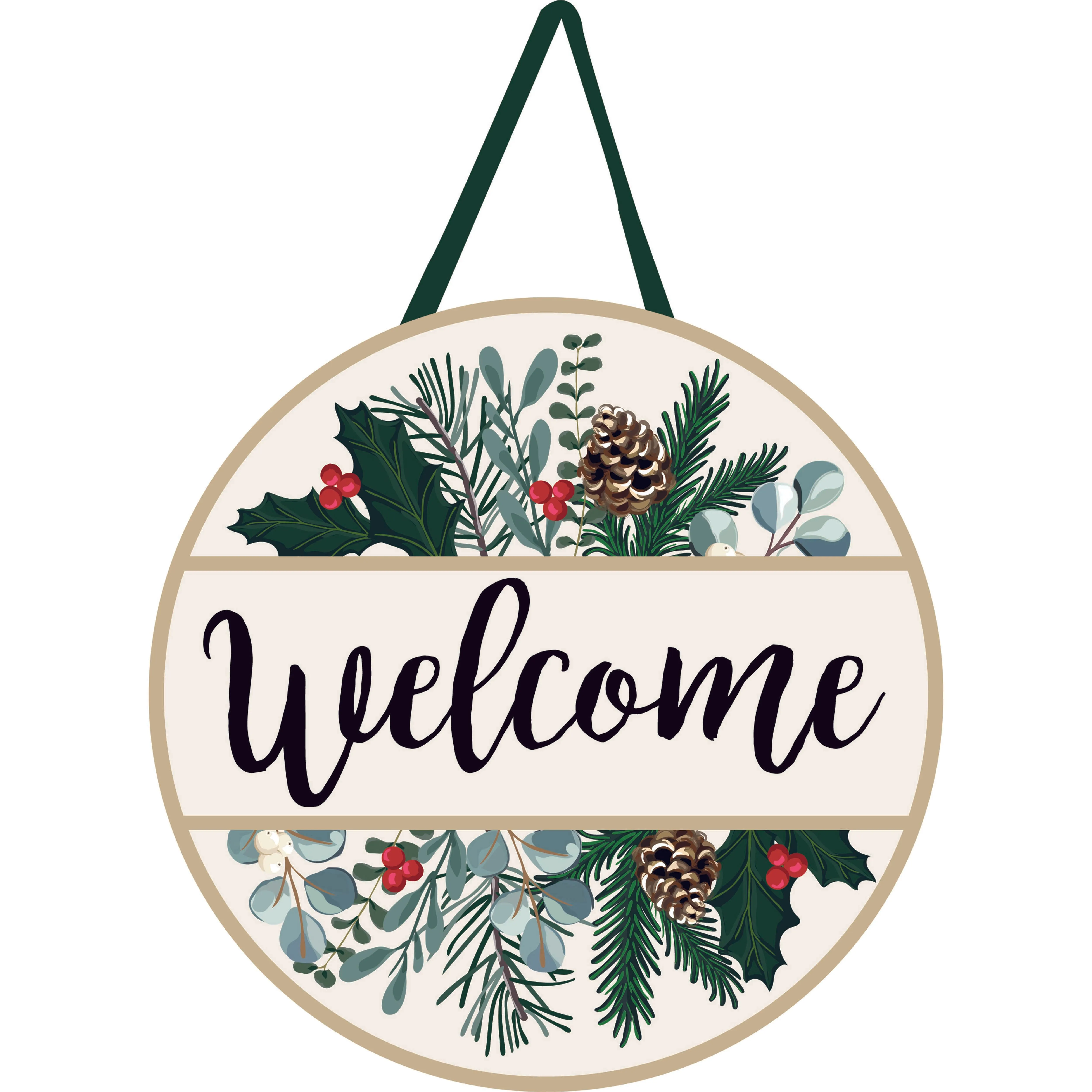 Winter Welcome Door Décor,2dhm2475