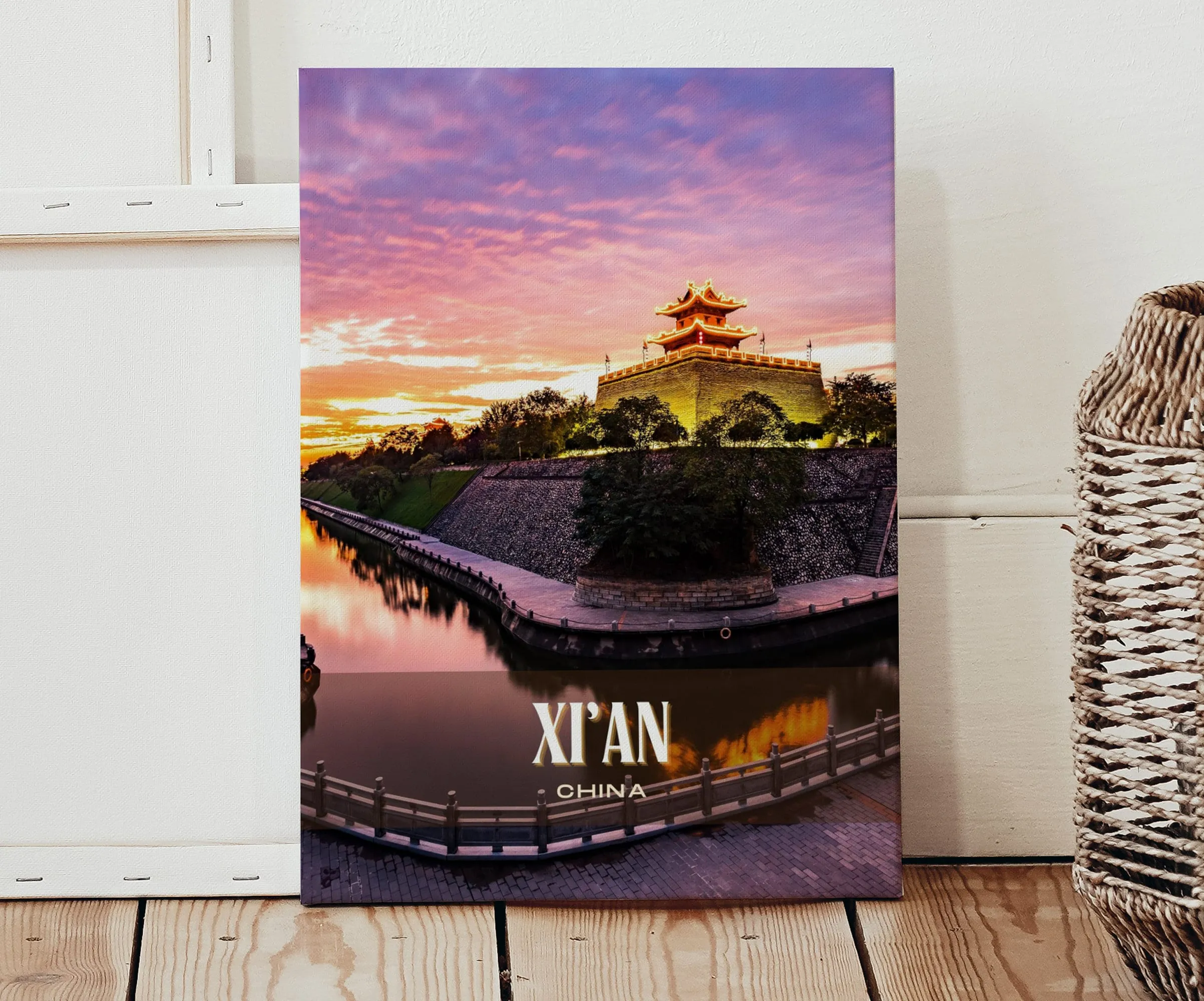 Xi'an Retro Wall Art, China