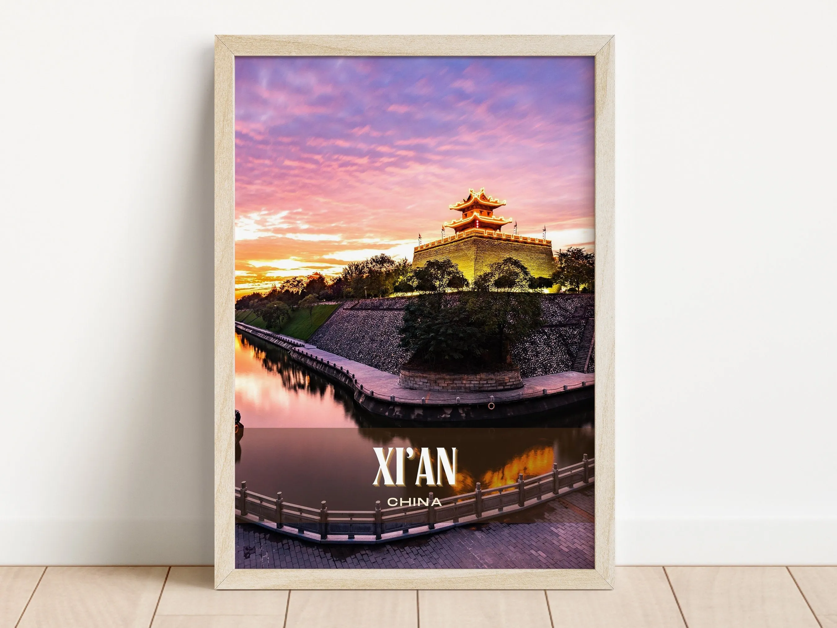 Xi'an Retro Wall Art, China