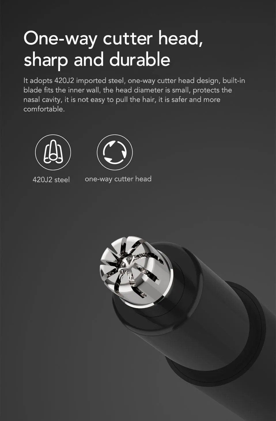 Xiaomi Mini Nose Hair Trimmer HN1/HN3