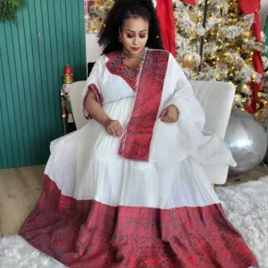 Zemawit habesha traditonal dress