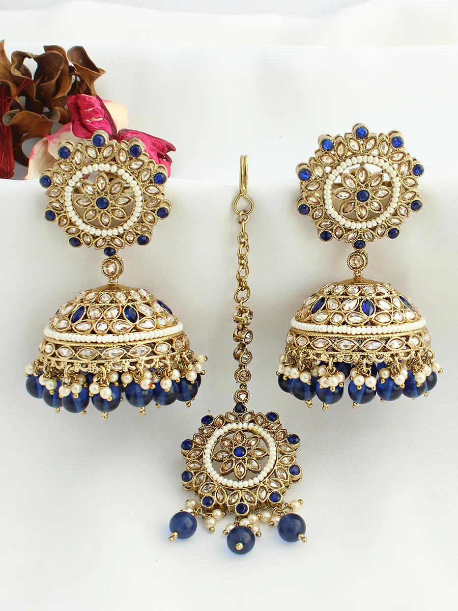 Ziba Earrings & Tikka