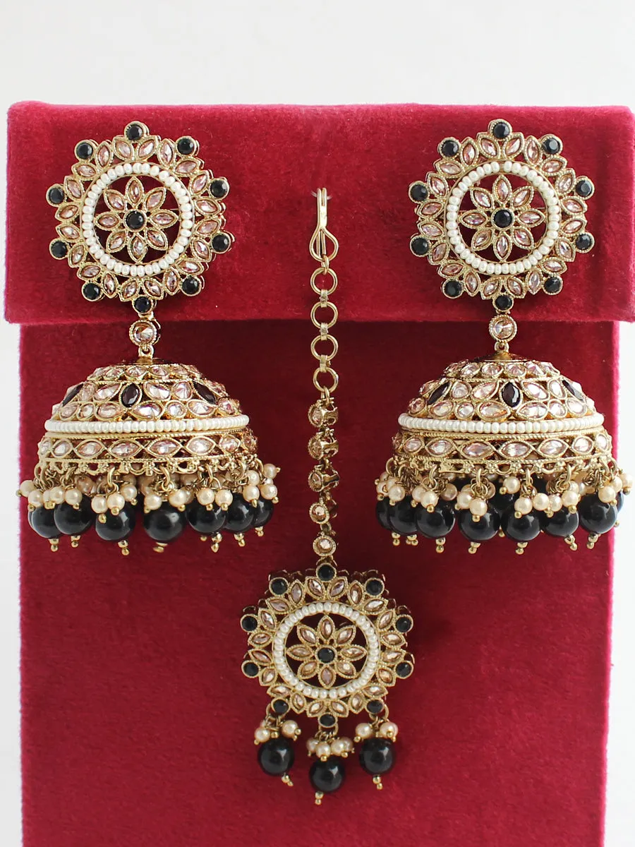 Ziba Earrings & Tikka