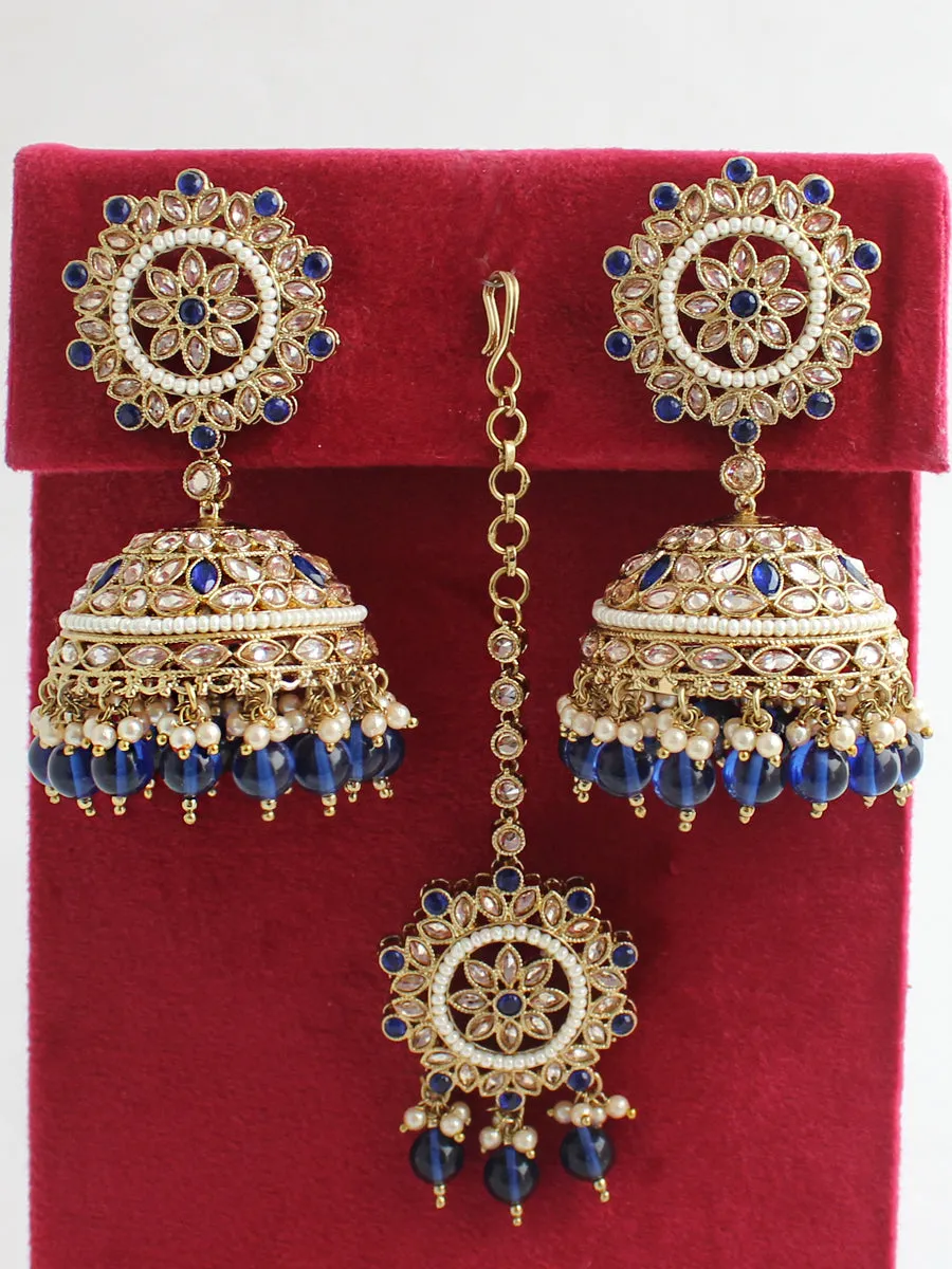 Ziba Earrings & Tikka